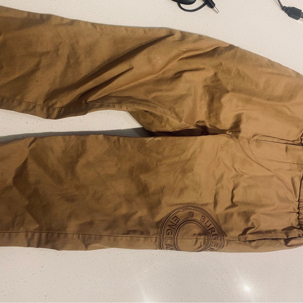 Boys Burberry Tan Chinos